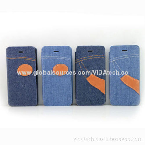 Jeans Leather Case for iPhone 5/5S, Manufacturer